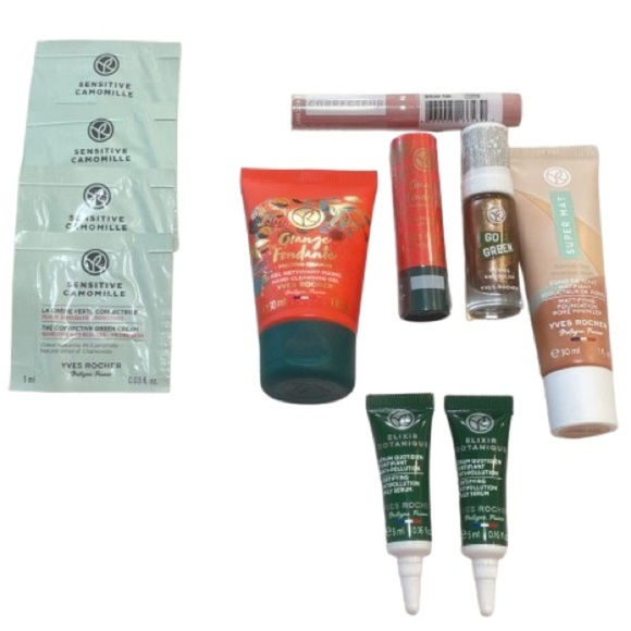 YVES ROCHER BEAUTY KIT 11 MINI KIT SET IN MINI BAG BRAND NEW - Picture 2 of 15